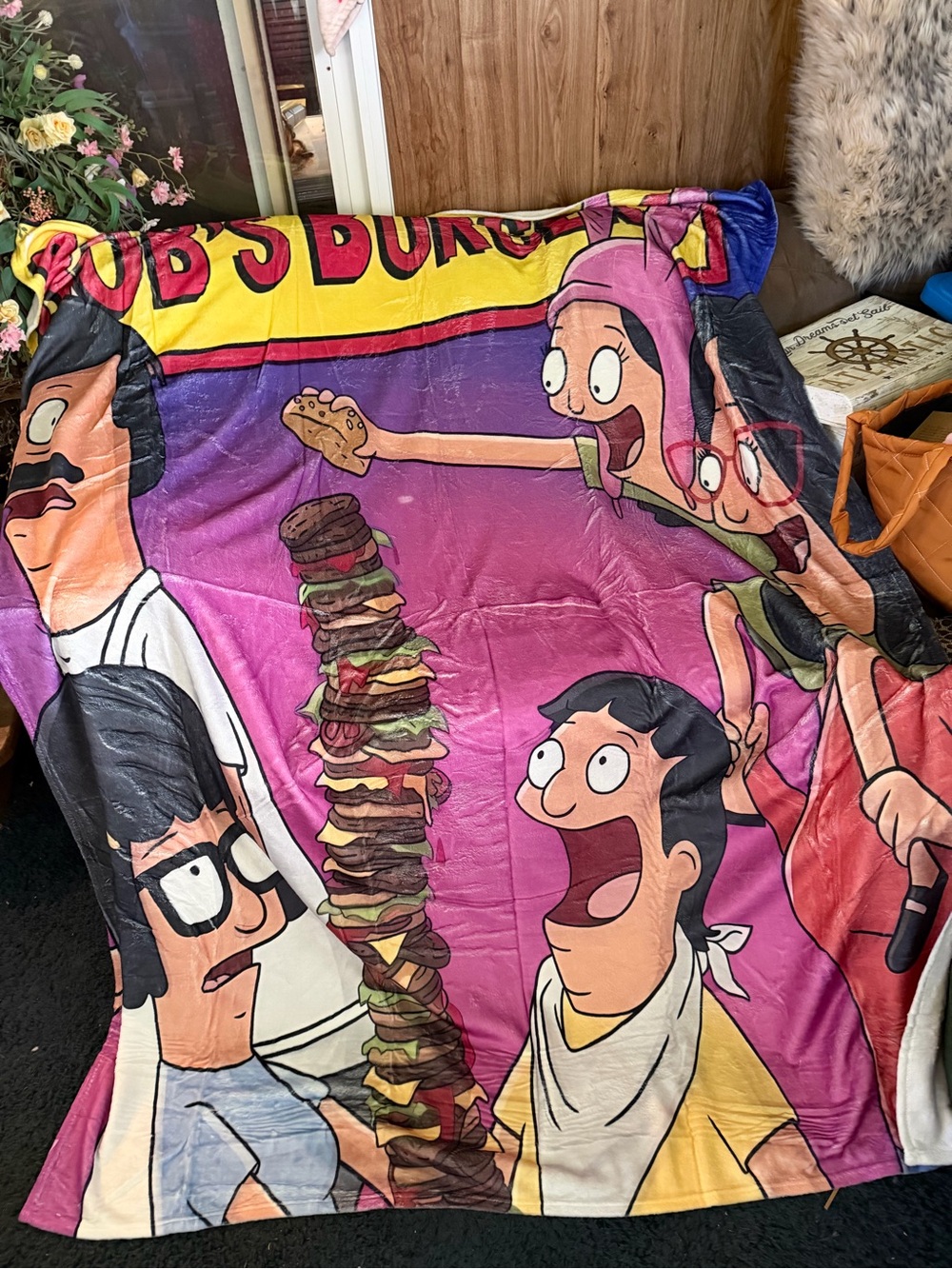 Bobs burgers blanket